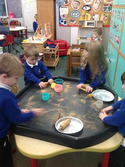 Making ginger Cookies ��